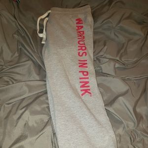 Womens capri sweats 2XL Ford Warriors in Pink